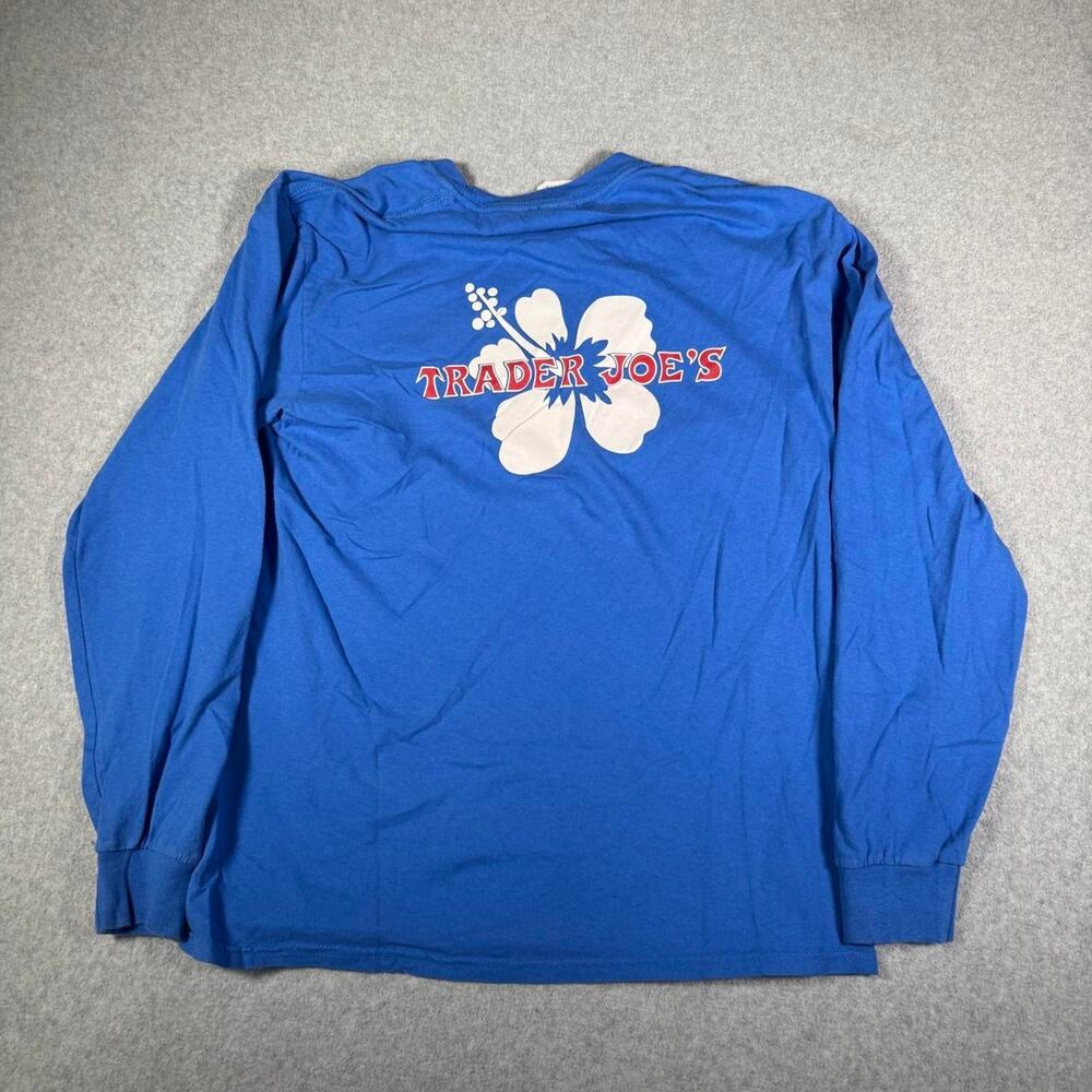 Blue y2k trader joes longsleeve